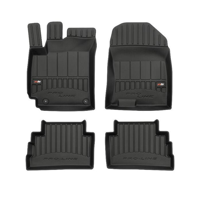 Gumijas paklāju komplekts 3D FROGUM HYUNDAI KONA I 2017-2023 (09-3D408456)
