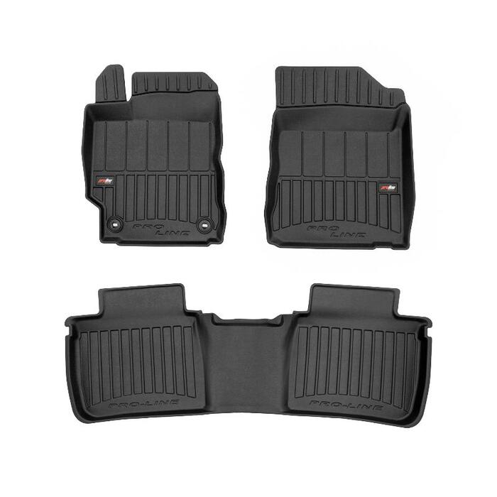 Gumijas paklāju komplekts 3D FROGUM TOYOTA CAMRY VII 2011-2017 (09-3D427105)