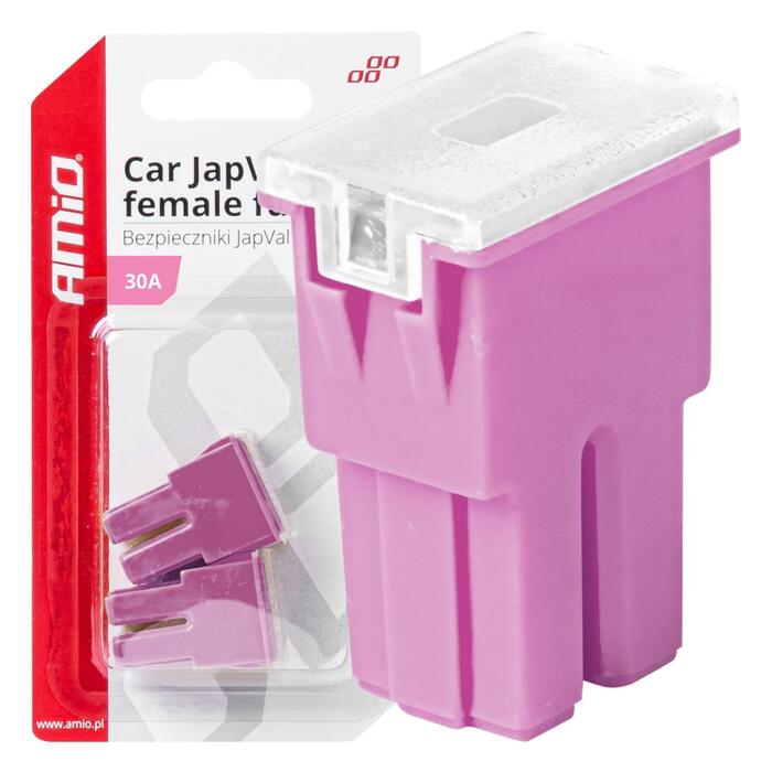 Drošinātājs Car JapVal PAL Female fuses 30A AMIO-03389 (03389)