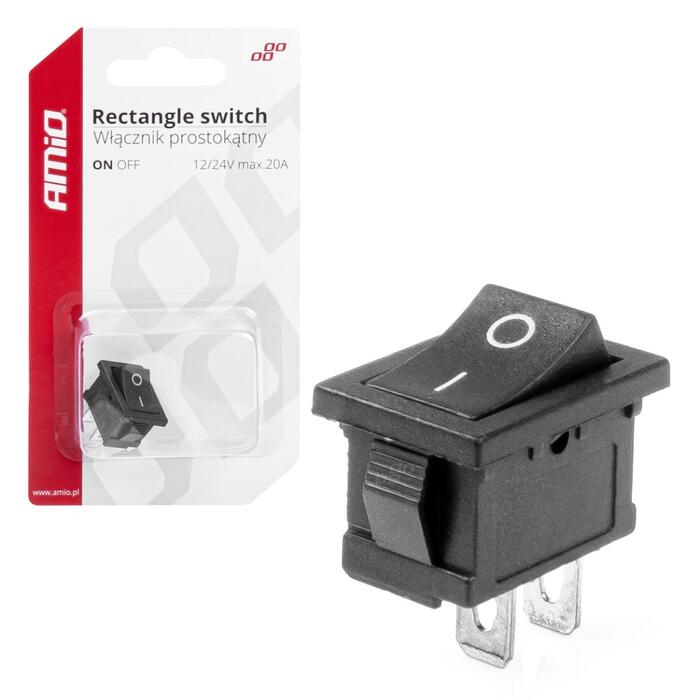 AMiO Slēdzis 12V 20A ON/OFF (03082)