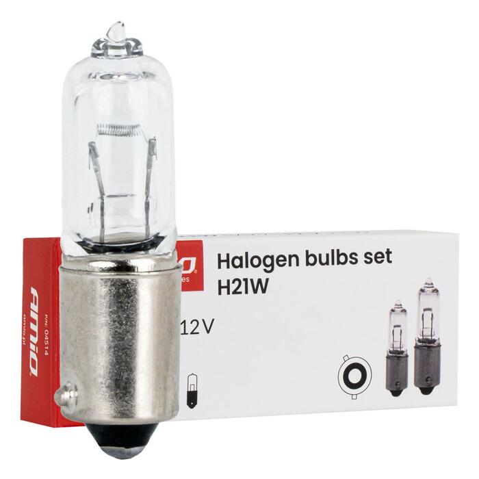 Halogēna spuldzes k-ts H21W 12V 21W