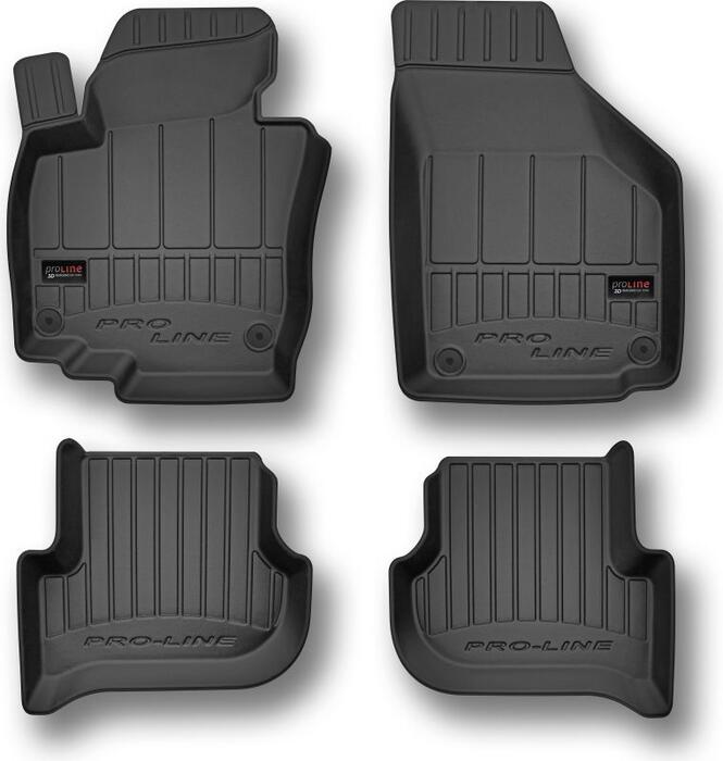 Gumijas paklāju komplekts 3D FROGUM VOLKSWAGEN TOURAN I 2003-2010 (09-3D407183)