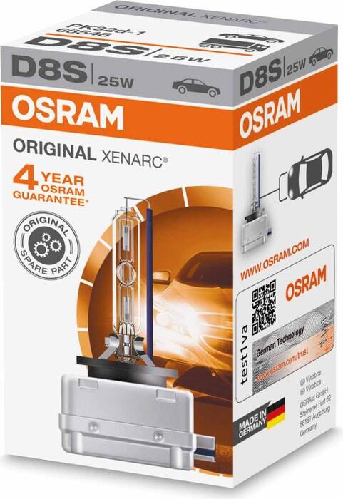 OSRAM SPULDZE D8S 25W 40V PK32D-1