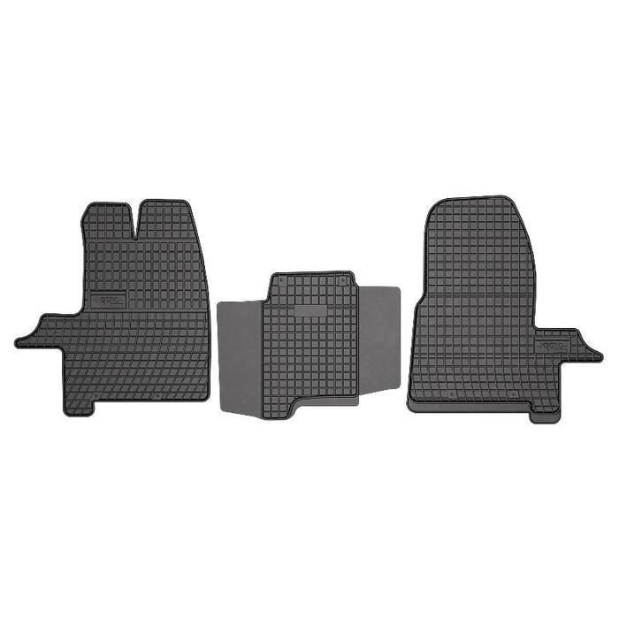 Gumijas paklāju komplekts El TORO FORD TOURNEO CUSTOM I no 2012-2023 ;FORD TRANSIT CUSTOM 2012-2021 (09-D00312)