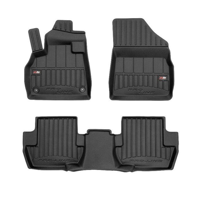Gumijas paklāju komplekts 3D FROGUM CITROEN DS5 2011-2015; DS DS5 2015-2018 (09-3D427211)
