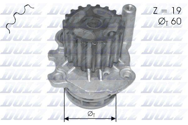 DOLZ A196 Ūdenssūknis, AUDI, VW, ŠKODA (A196)