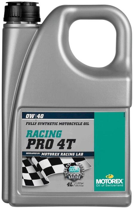 Motoreļļa Motorex Racing Pro 4T 0W40