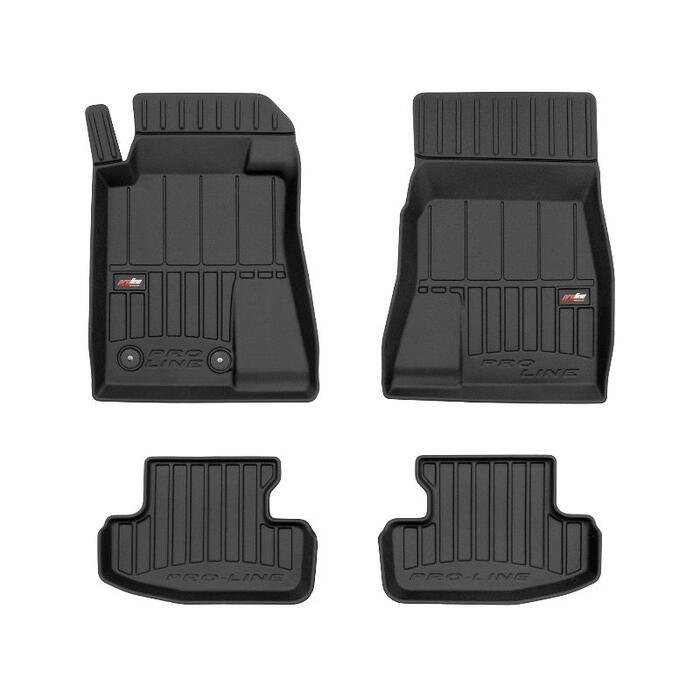 Gumijas paklāju komplekts 3D FROGUM FORD MUSTANG VI COUPE 2014-2023 (09-3D426955)