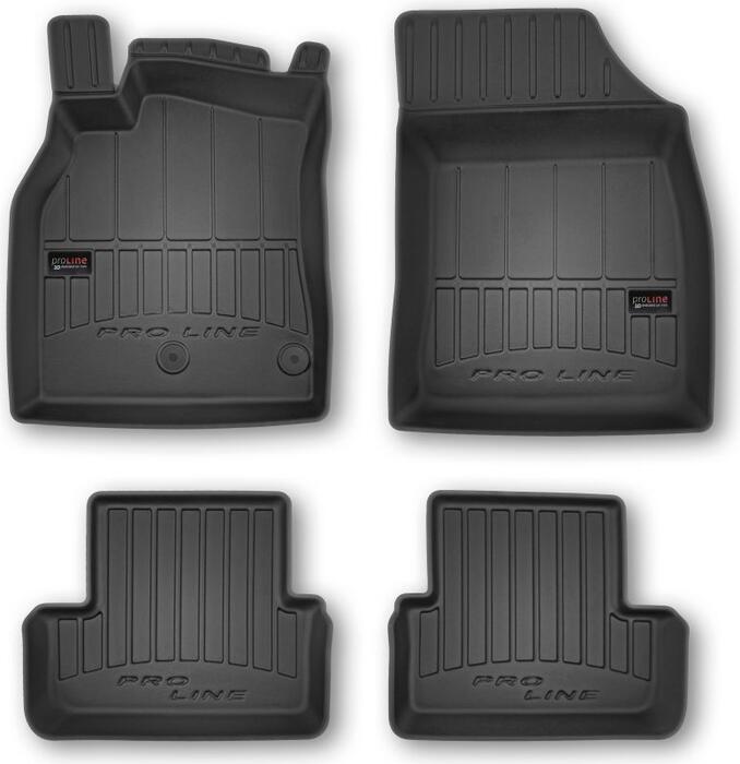 Gumijas paklāju komplekts 3D FROGUM RENAULT MEGANE III 2008-2016 (09-3D407381)