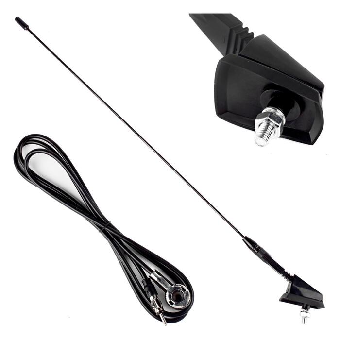 Auto antena 41cm 5mm adaptor ANT01 (01048)