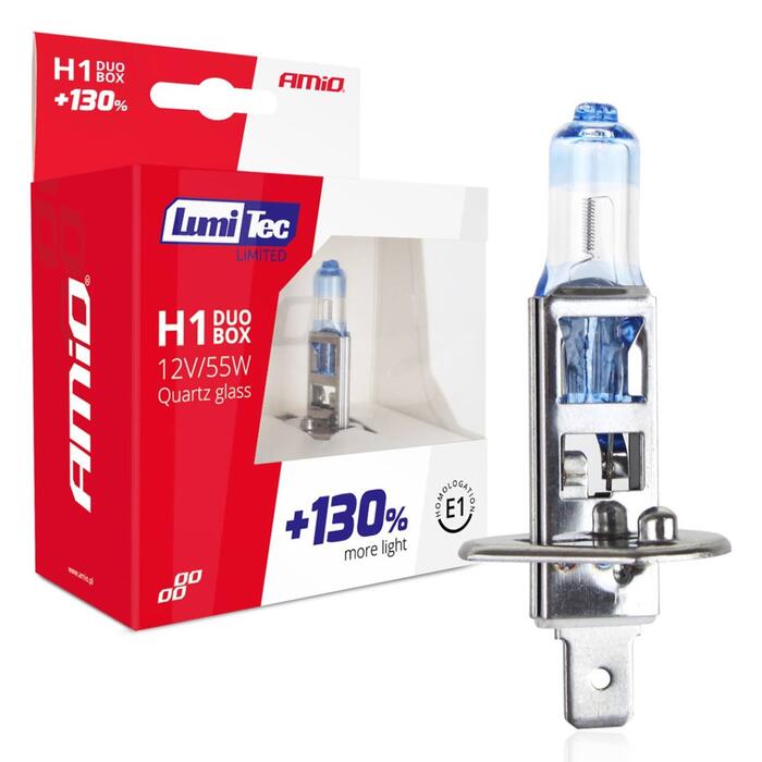 AMiO Halogen spuldze H1 12V 55W