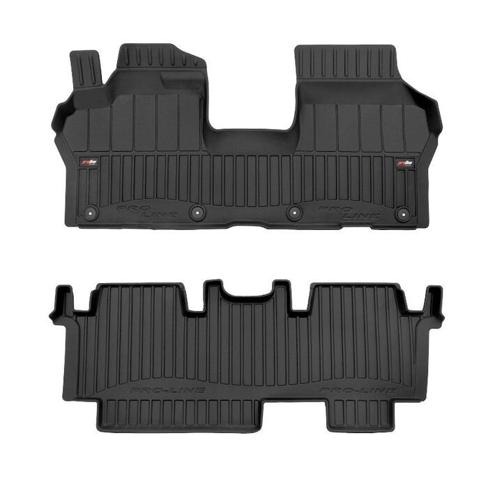 Gumijas paklāju komplekts 3D FROGUM VOLKSWAGEN ID. BUZZ no 2022-... (09-3D429376)