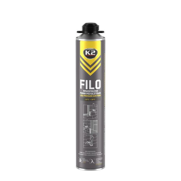 Montāžas putas 750ml. K2 FILO poliuretāna