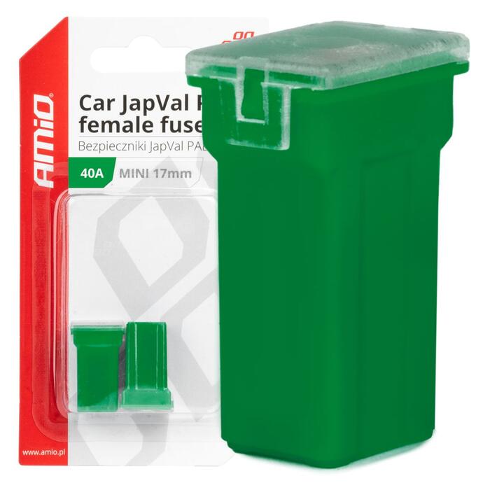 Drošinātājs Car JapVal PAL Female fuses 40A AMIO-03445 (03445)