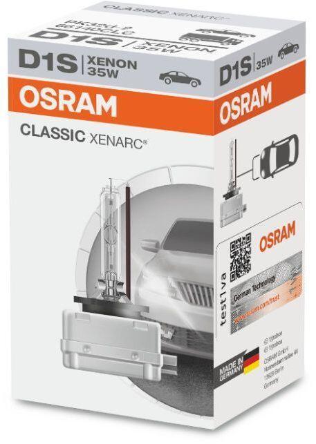 OSRAM SPULDZE D1S 35W PK32D-2 10X1
