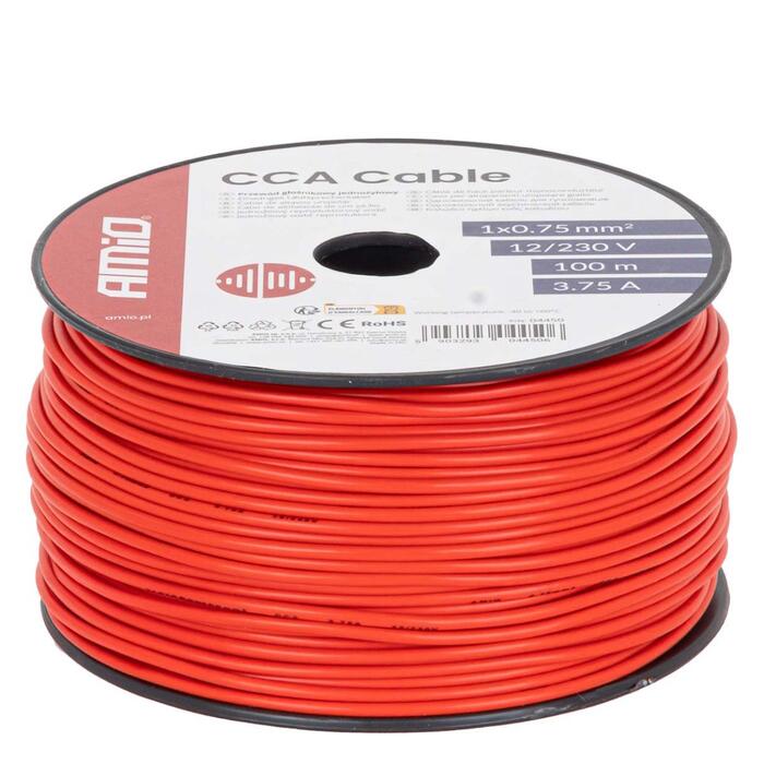 CCA Vads1x0.75mm2 100m 3.75A 12/230V AMIO-04450 (04450)