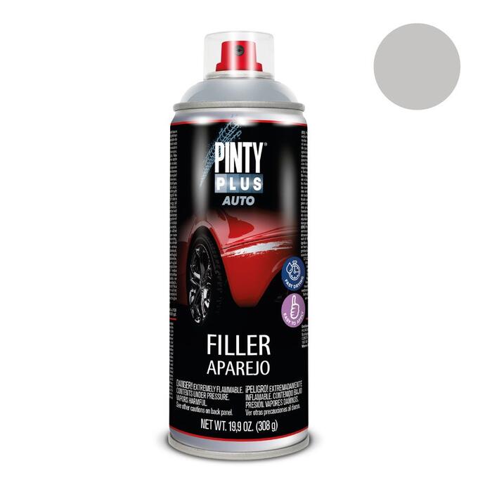 Pelēka pildošā šķidrā špaktele aerosolā TECH