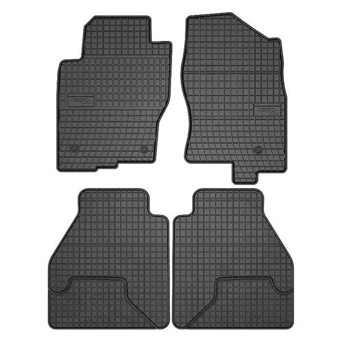 Gumijas paklāju komplekts El TORO NISSAN NAVARA no 2010; NISSAN PATHFINDER no 2005 (09-0454)