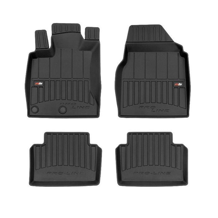 Gumijas paklāju komplekts 3D FROGUM NISSAN QASHQAI I 2006-2013 (09-3D426733)