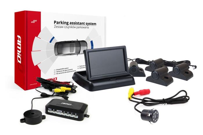 Auto parkošanās sensors TFT02 4,3