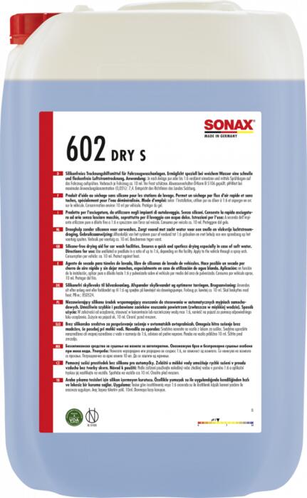 SONAX 602705 Līdzeklis ātrākai auto žāvēšanai 25L (602705)