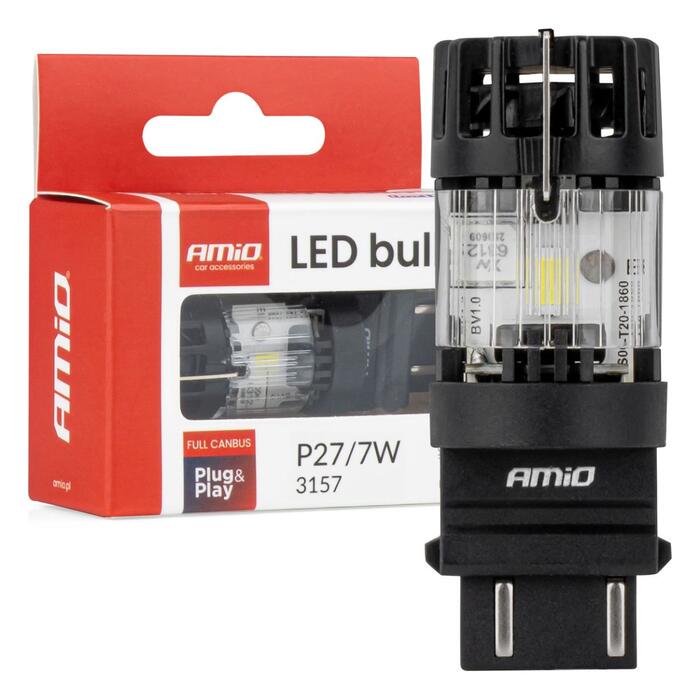 LED bulb LumiTec 3157 P27/7W 12V