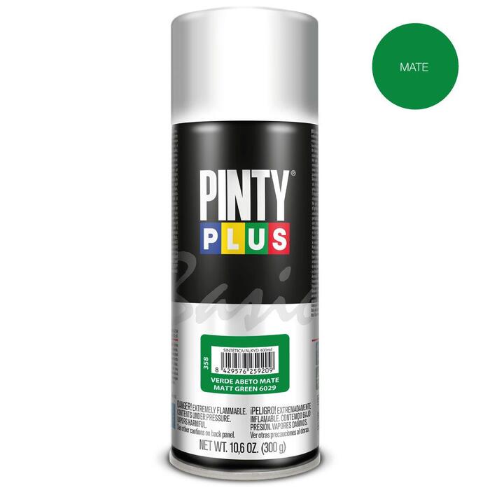 Alkīda aerosola krāsa zaļa matēta RAL 6029 PintyPlus Basic (358)