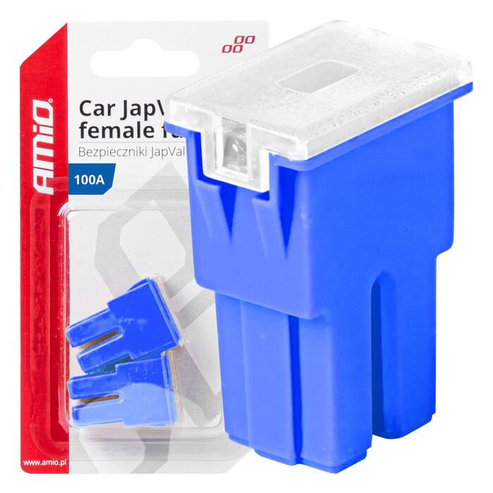 Drošinātājs Car JapVal PAL Female fuses 100A AMIO-03395 (03395)