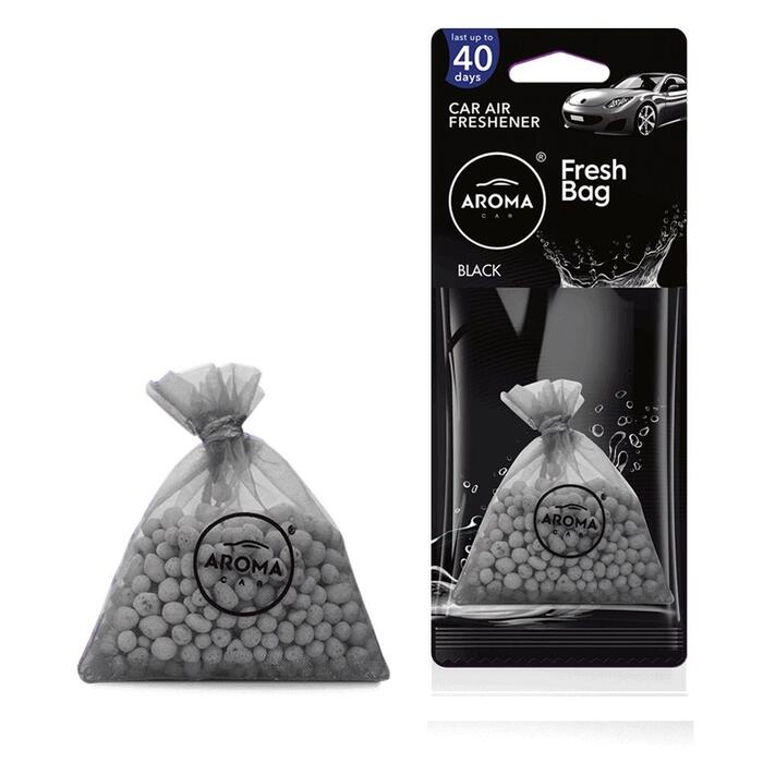Gaisa atsvaidzinātājs  AROMA FRESH BAG Black - NEW - ceramic (A10076)