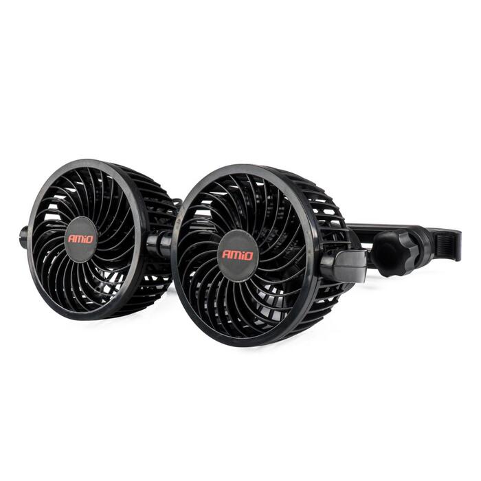 Auto salona ventilators 2x4" 12V (03008)