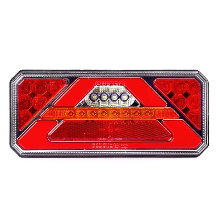 Aizmugurējais kombinētais LED lukturis AMiO RCL-02-L dynamic, kreisais (02364)