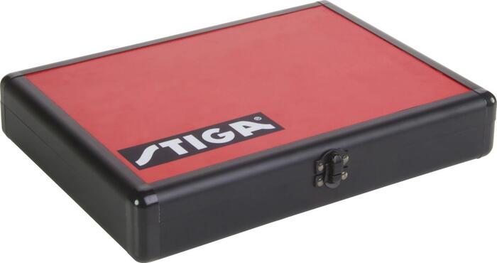 Alu Batcase ietvars galda tenisa raketei, melns/sarkans (1414-0115-87)