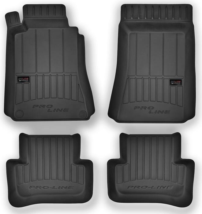 Gumijas paklāju komplekts 3D FROGUM MERCEDES W203 2000-2007 (09-3D407206)