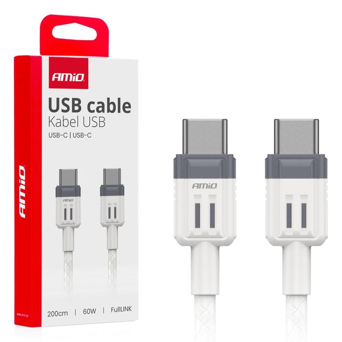 USB-C to USB-C cable 60W 200cm