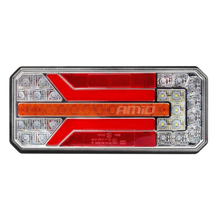 Aizmugurējais kombinētais LED lukturis AMiO RCL-01-LR dynamic, kreisais (02472)
