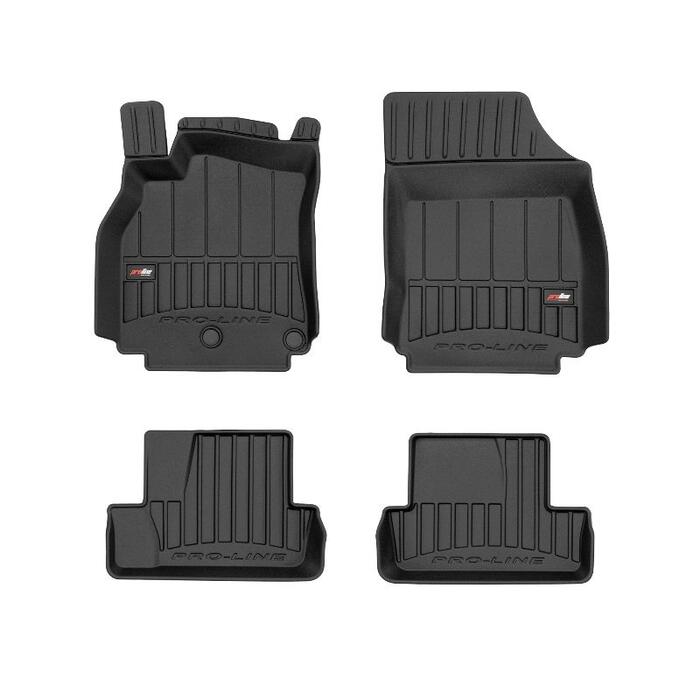Gumijas paklāju komplekts 3D FROGUM RENAULT MEGANE III SPORT COUPE 2008-2016 (09-3D426740)