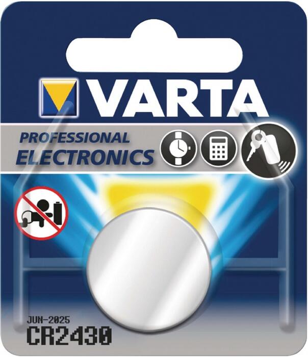 VARTA Baterija CR 2430, 3gb. (0568009-3gb