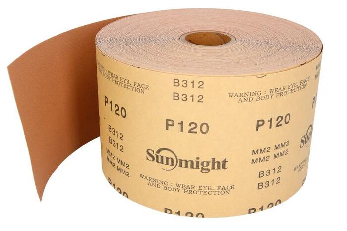 SOLL Sunmight Smilšpapīrs 50m P120 Gold