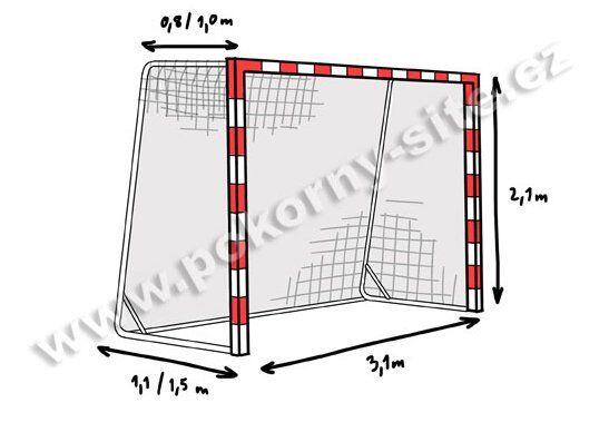 Handbola tīkls (TIH004-3)
