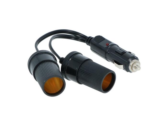 Piepīpētāja sadalītājs 2 ligzdas 12V/24V 5A