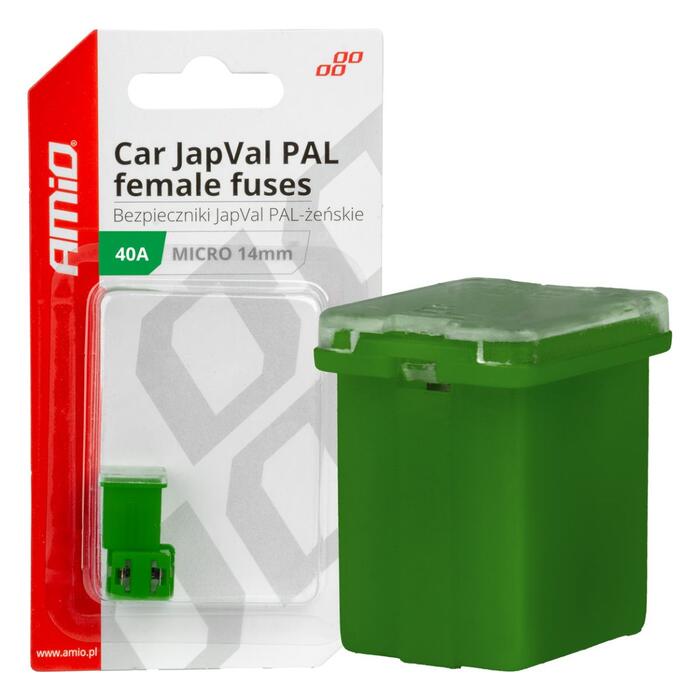 Auto JapVal PAL ligzdas drošinātāji  40A AMIO-03454 (03454)