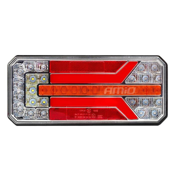 Aizmugurējais kombinētais LED lukturis AMiO RCL-01-LR dynamic, labais (02473)