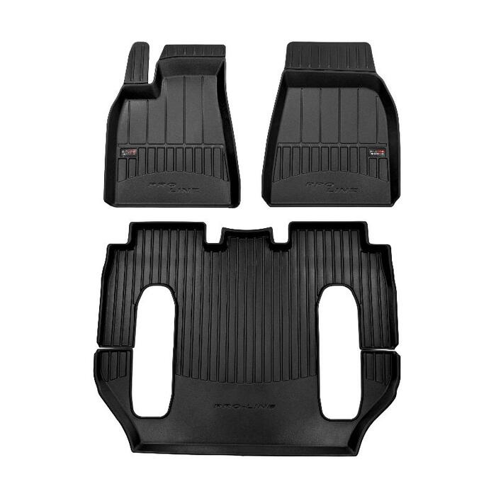 Gumijas paklāju komplekts 3D FROGUM TESLA MODEL X no 2015-... (09-3D408630)