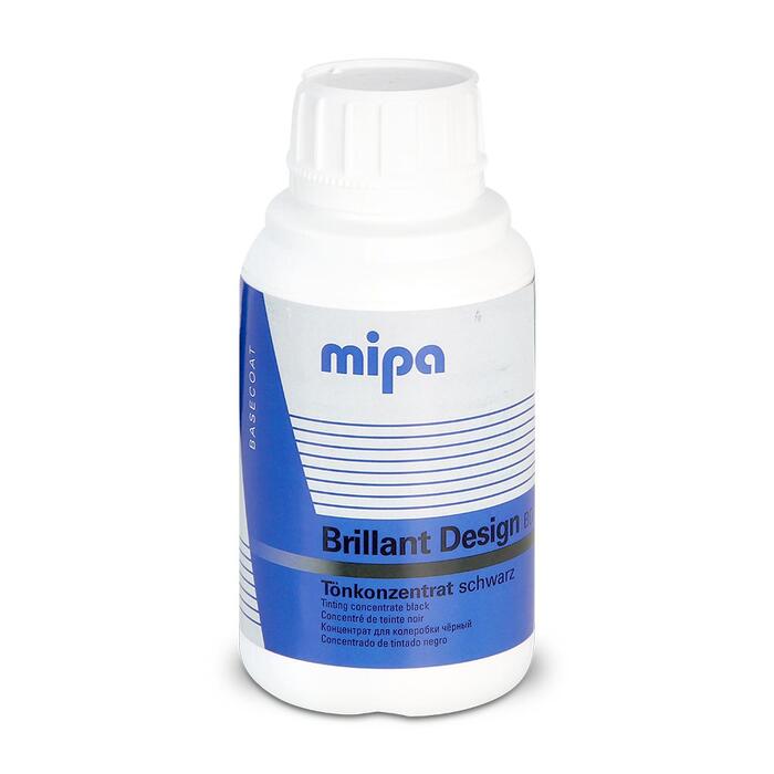MIPA Krāsu tonēšanas koncentrāts Brillant-Design 0,5l BD 09 melna (222500009)