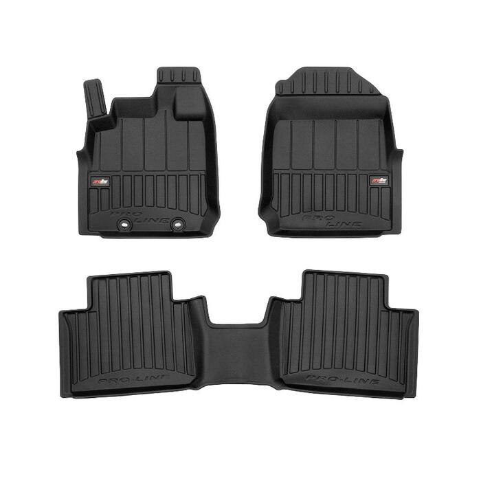 Gumijas paklāju komplekts 3D FROGUM ISUZU D-MAX III no 2019-... (09-3D426948)