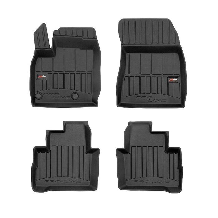Gumijas paklāju komplekts 3D FROGUM NISSAN QASHQAI III no 2021-... (09-3D427044)