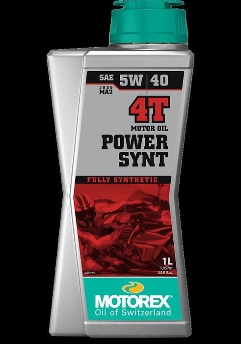 Motoreļļa Motorex Power Synt 4T 5W40