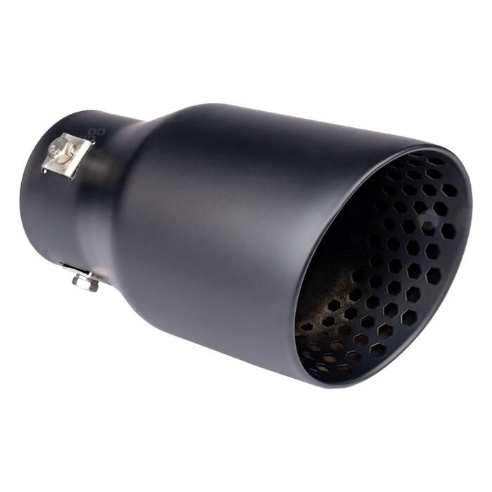 Auto izpūtēja uzlika stainless steel black matt AMIO-04061 (04061)