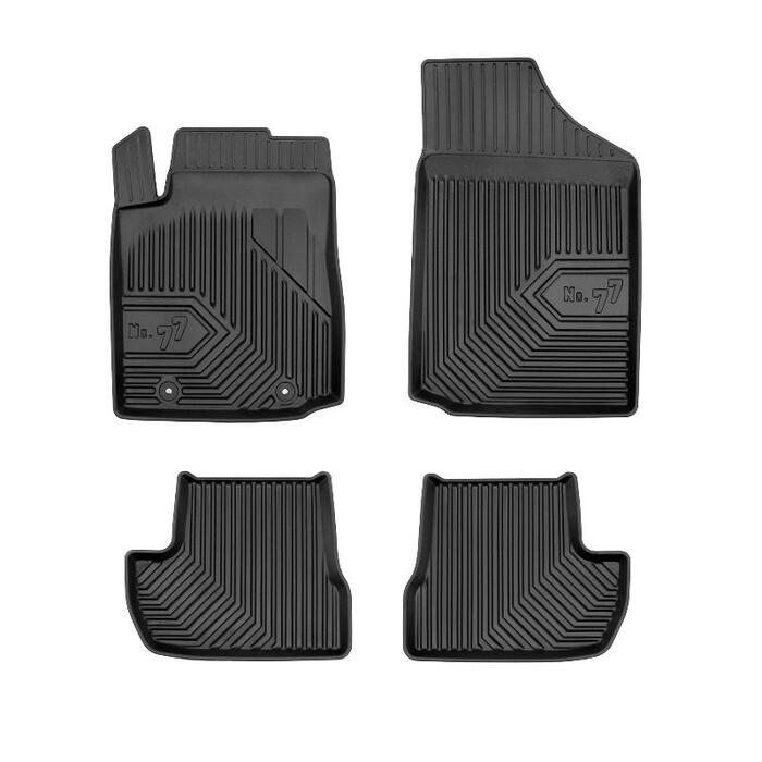 Gumijas paklāju komplekts CITROEN C2 2003-2009 (09-77408050)