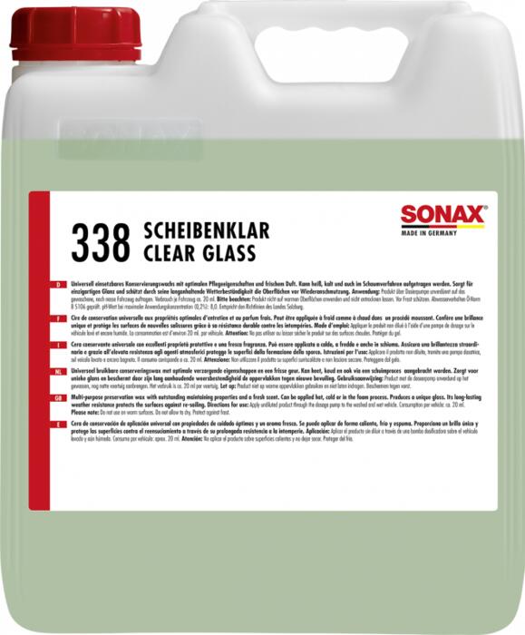 SONAX 338600 Stikla tīrīšanas līdzeklis ar